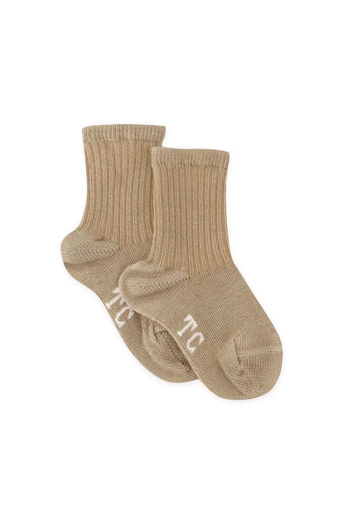 Socks - Beige cotton