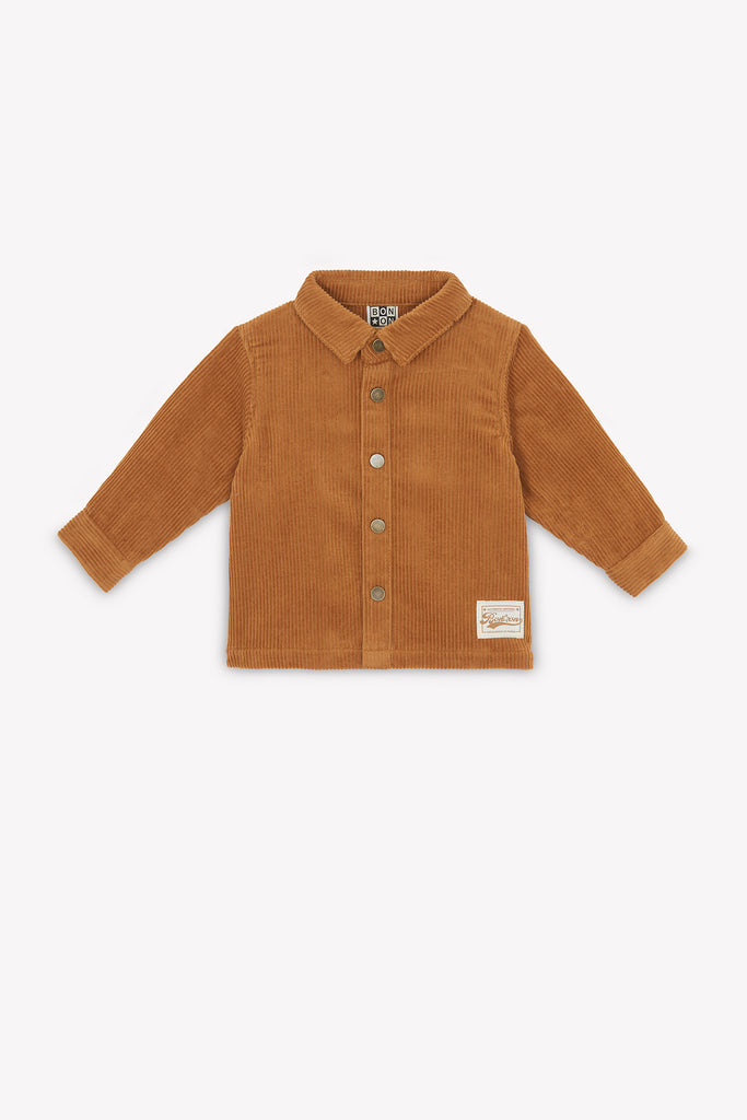 Baby Boy’s Overshirt – Brown