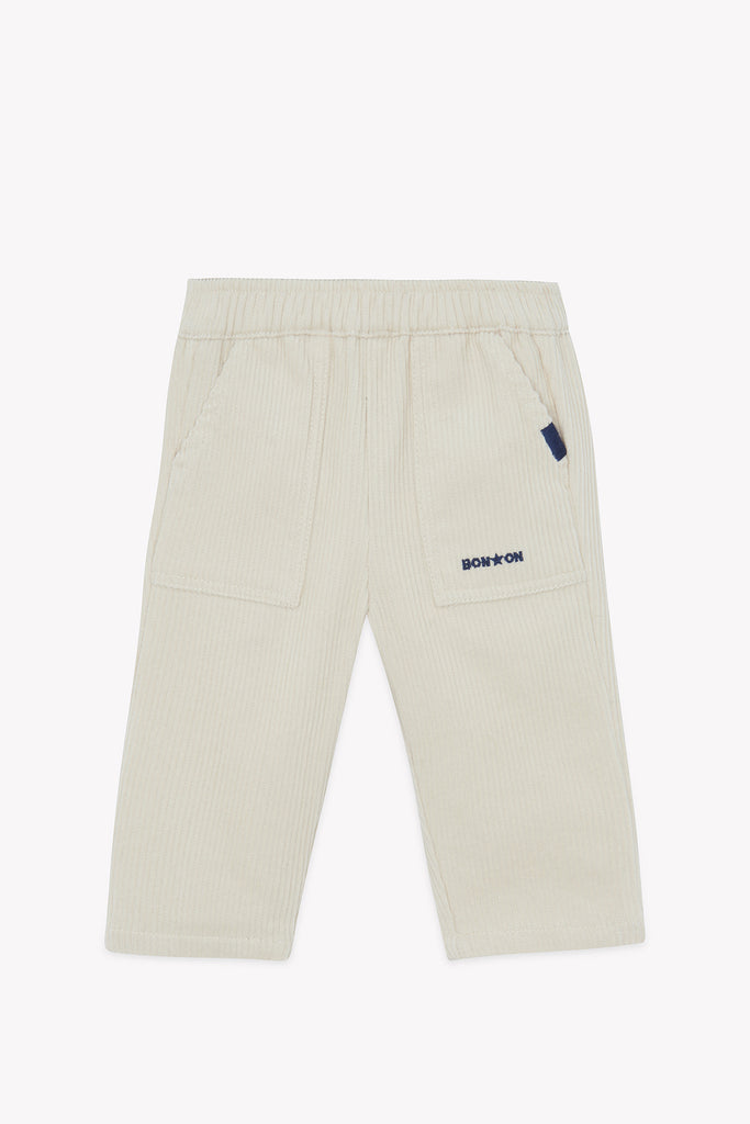 Baby Boy’s Trousers – Cream