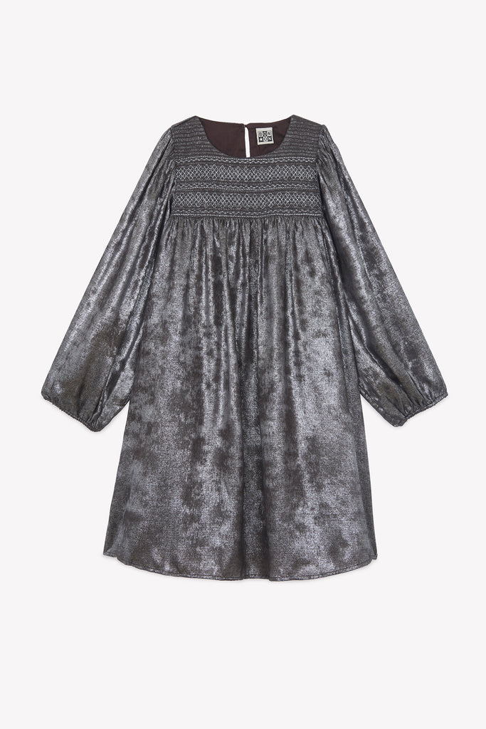 Girls’ Flared Dress – Colette Carbon