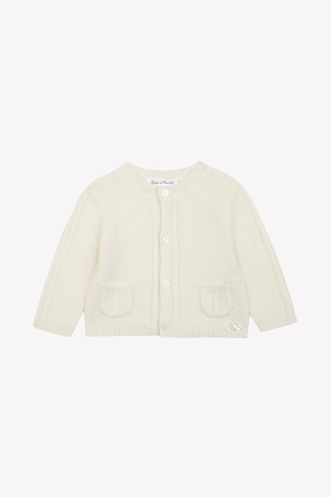 Baby Boy’s Cardigan – Off-White