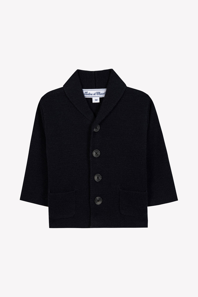 Baby Boy’s Cardigan – Navy