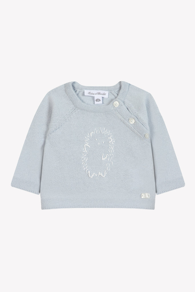 Baby Boy's Sweater – Sky Blue