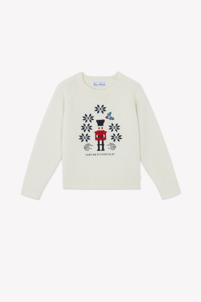 Girl’s Sweater – Off-White