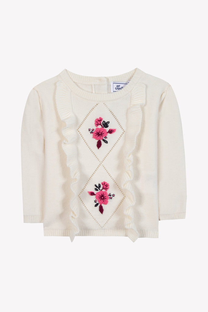 Baby Girl’s Sweater – Off-White