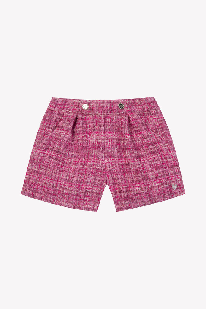 Baby Girl’s Shorts – Bubble Tweed