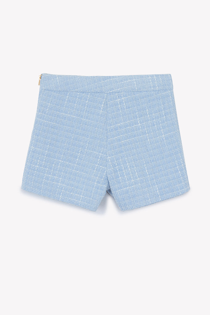 Junior Girl’s Shorts – Cloud Tweed