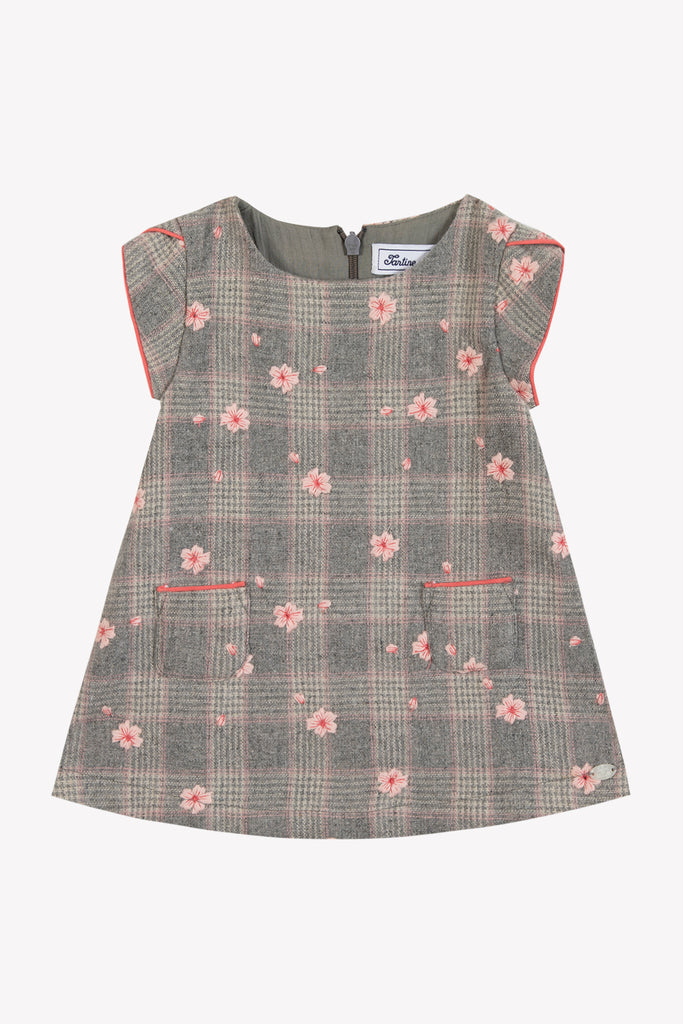 Baby Girl’s Dress – Grey Hunted