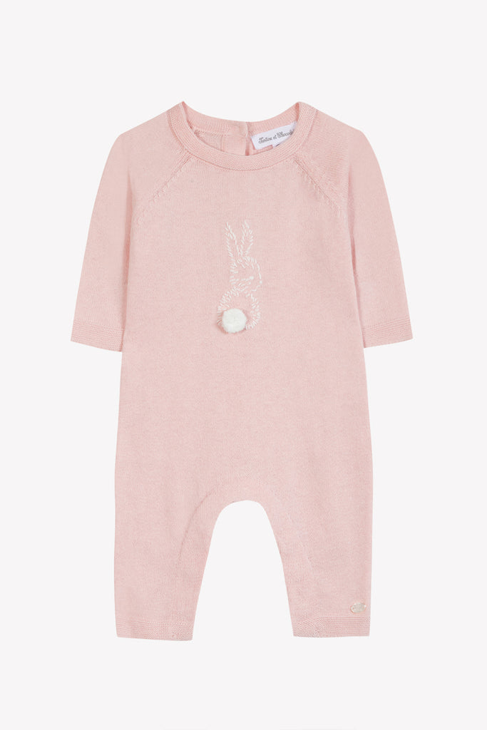 Baby Girl's Jumpsuit – Pale Pink