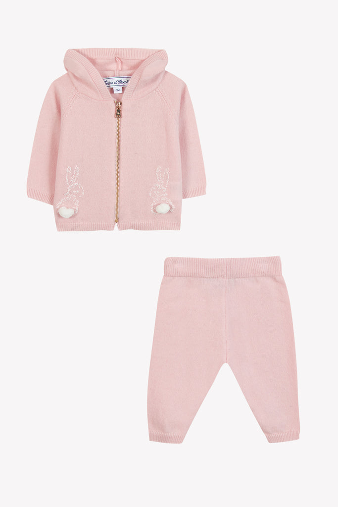 Baby Girl’s Jogging Outfit – Peach