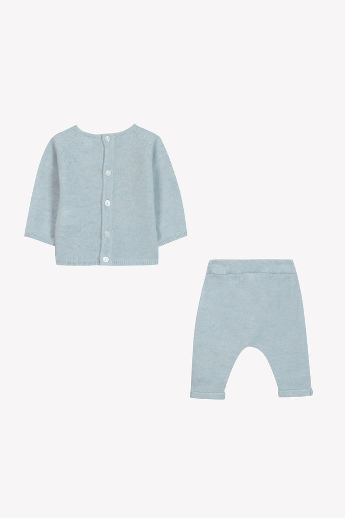 Baby Boy’s Outfit – Blue Heathed Celestial