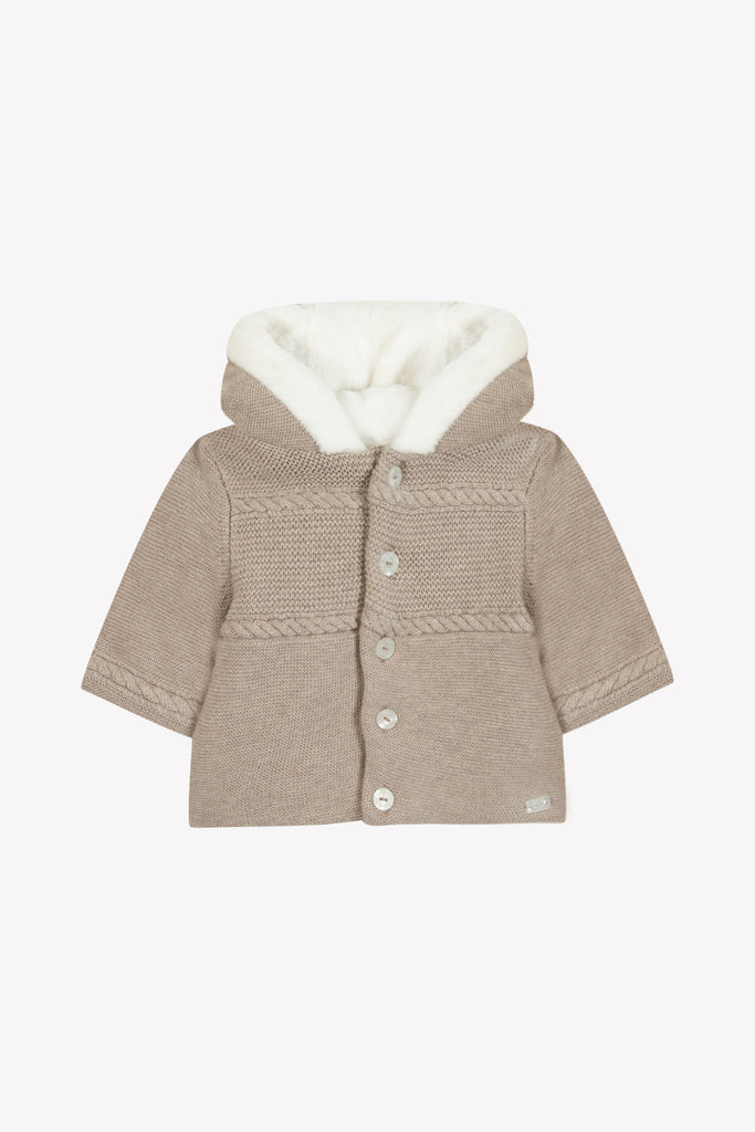 Baby Boy's Coat – Greige