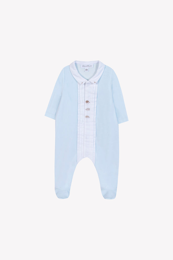 Baby Boy’s Sleepsuit – Sky Blue