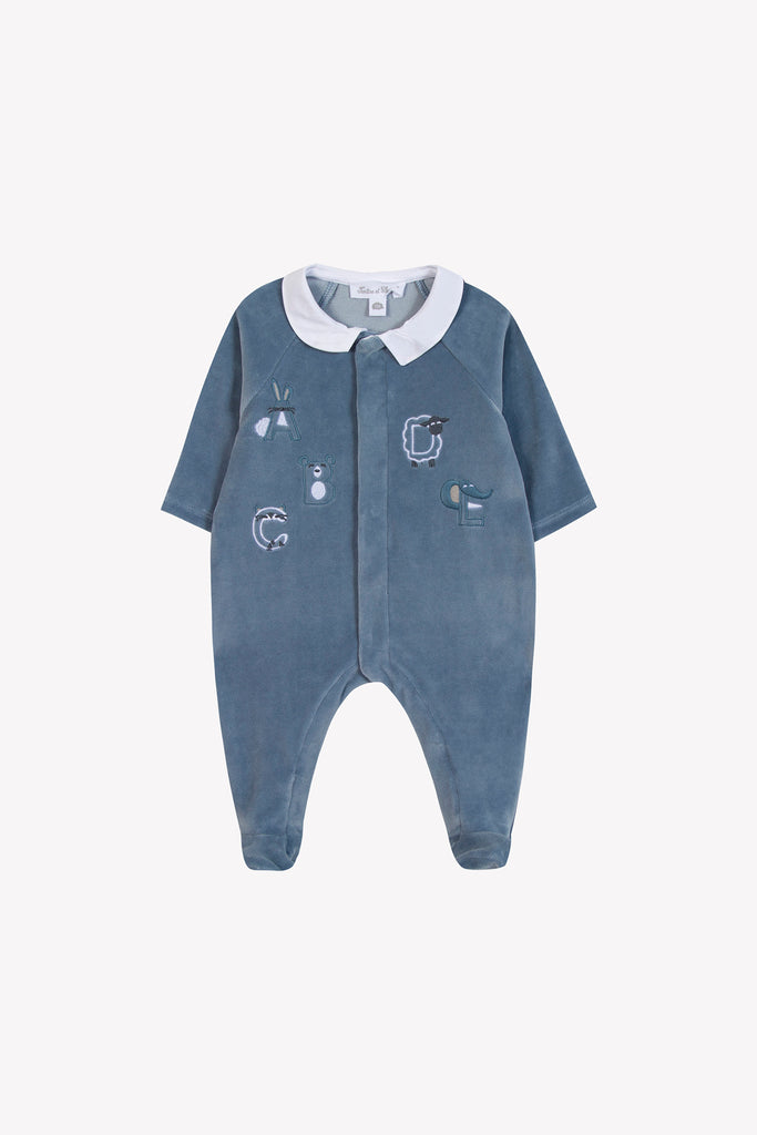 Baby Boy’s Sleepsuit – Blue Storm