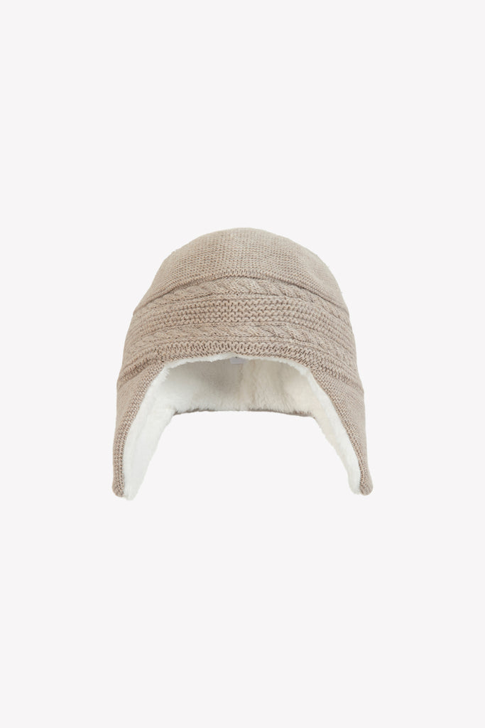 Baby Boy’s Beanie – Greige
