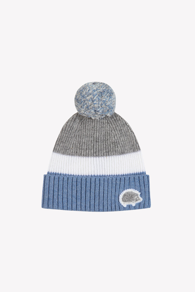Baby Boy’s Beanie – Blue Greyé