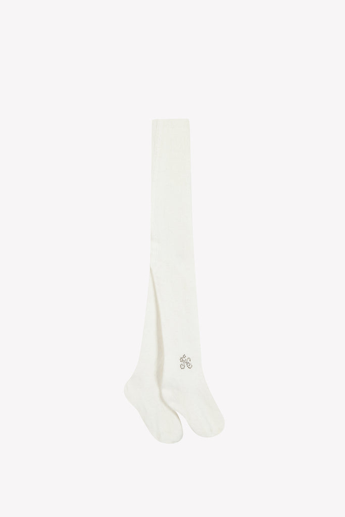 Baby Girl’s Tights – Off White