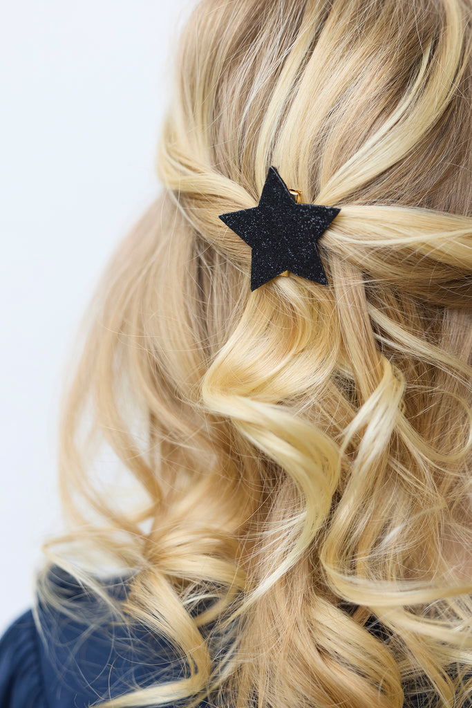 Baby Girl’s Hair Slide Duo – Star & Moon