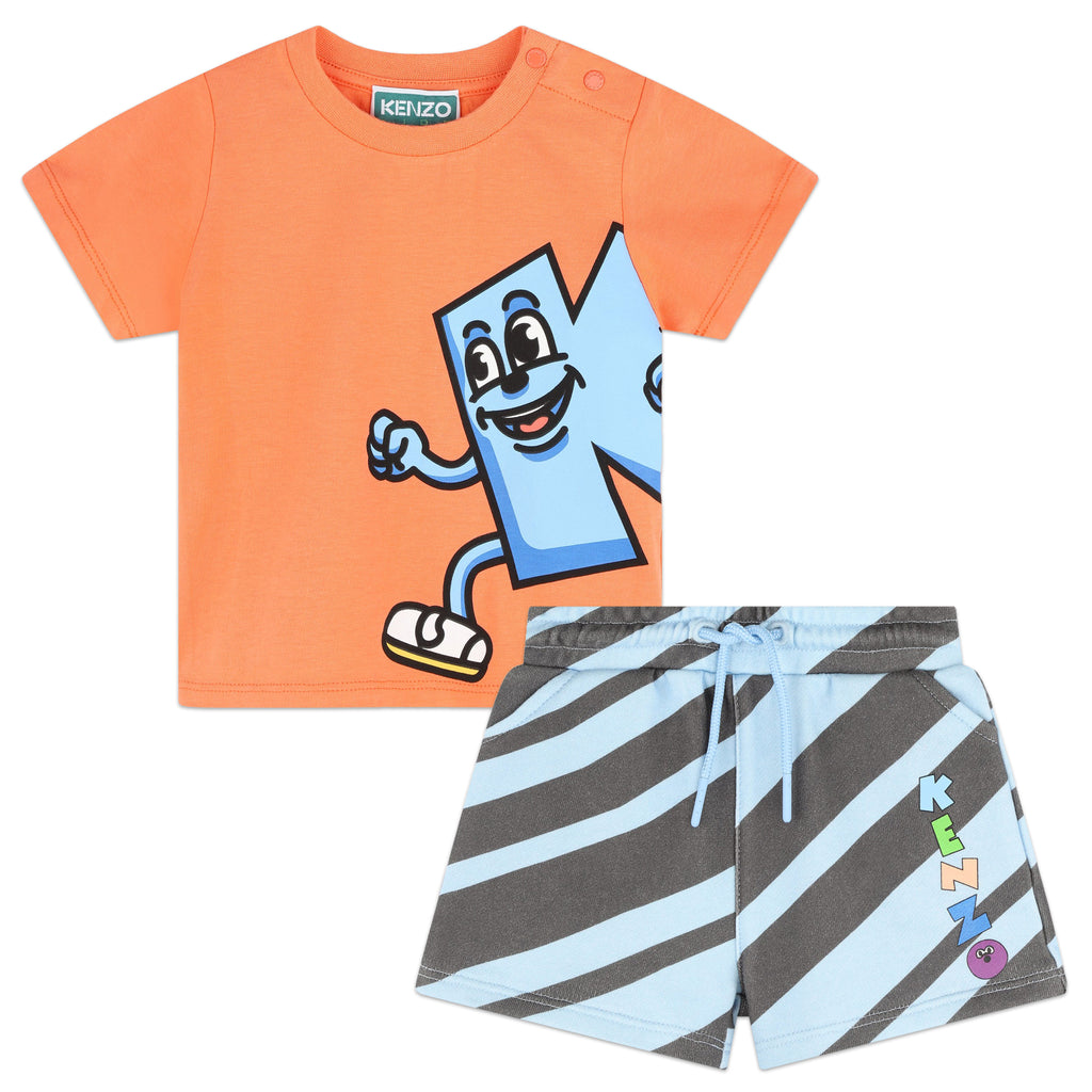 Cotton T-shirt and shorts