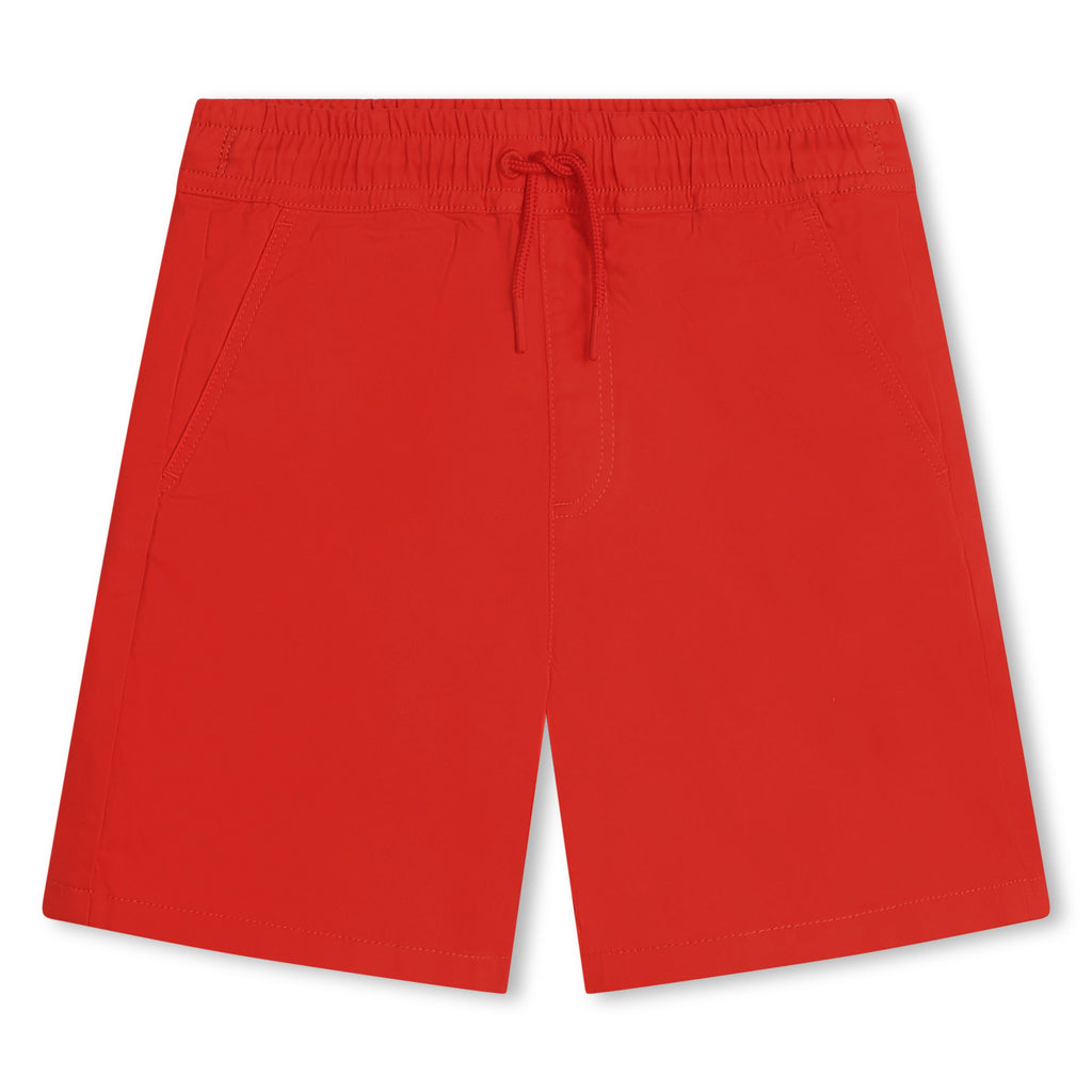 Cotton twill shorts