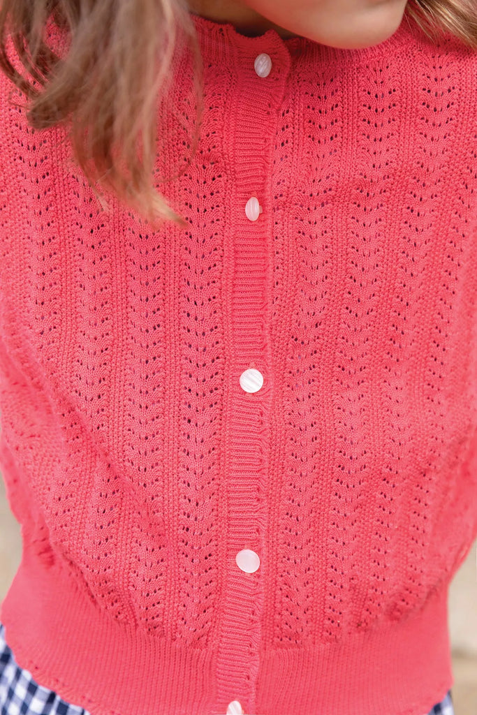Cardigan - Red Knitwear