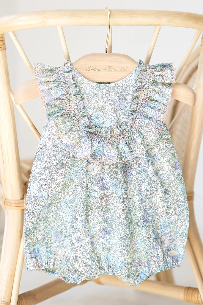 Jumpsuit Short - Green Liberty